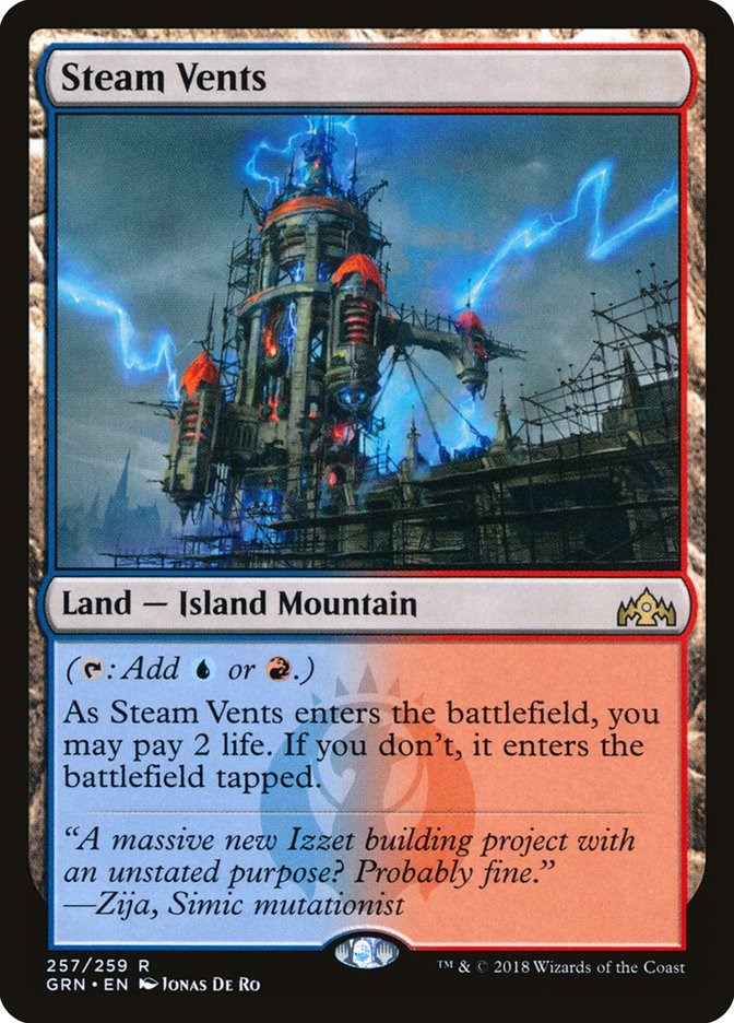 Steam Vents GRN - 257