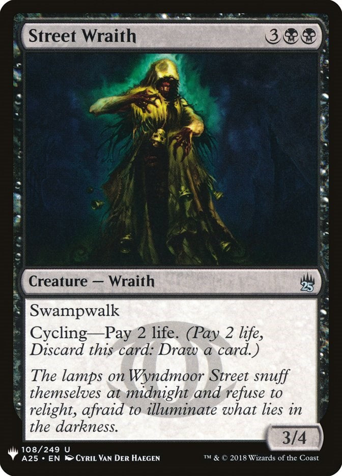 Street Wraith LIST - 108