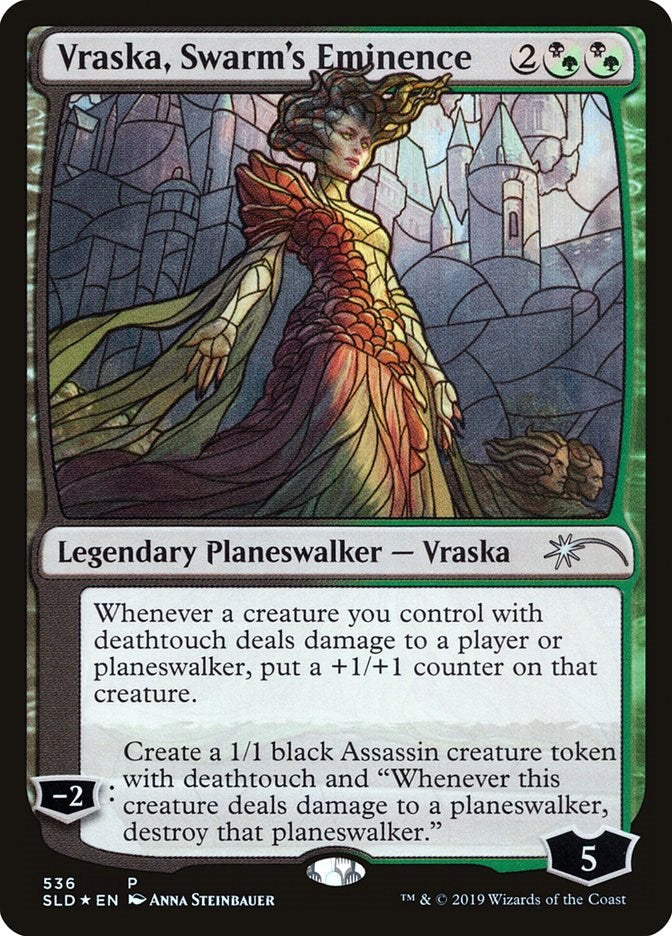 Vraska, Swarm's Eminence (Stained Glass) SLD - 536