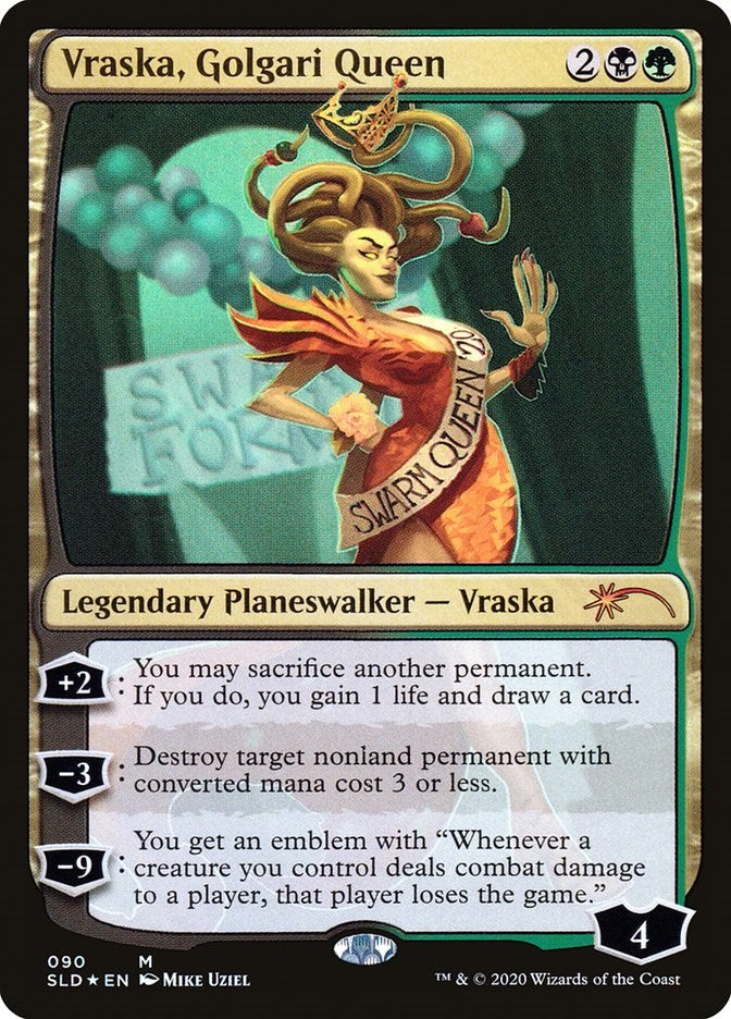 Vraska, Golgari Queen (090) SLD - 90