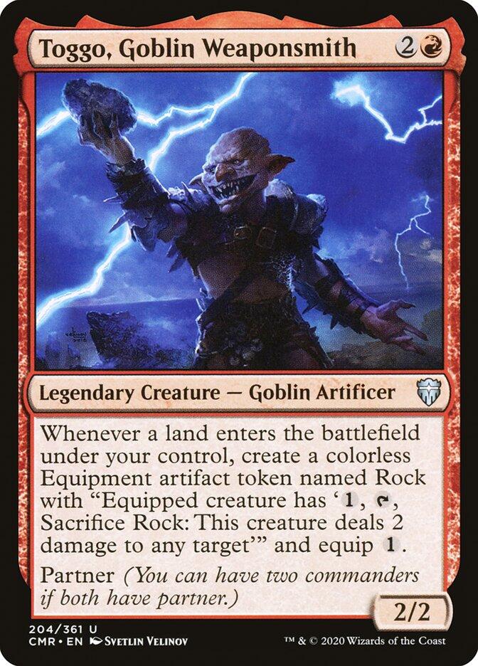 Toggo, Goblin Weaponsmith CMR - 204