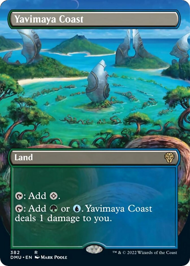 Yavimaya Coast (Borderless) DMU - 382