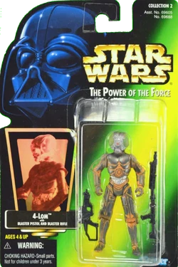 Star Wars The Power of the Force 4-Lom Action Figure