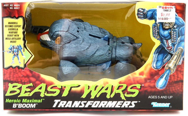 Transformers Beast Wars Heroic Maximal B'Boom Action Figure