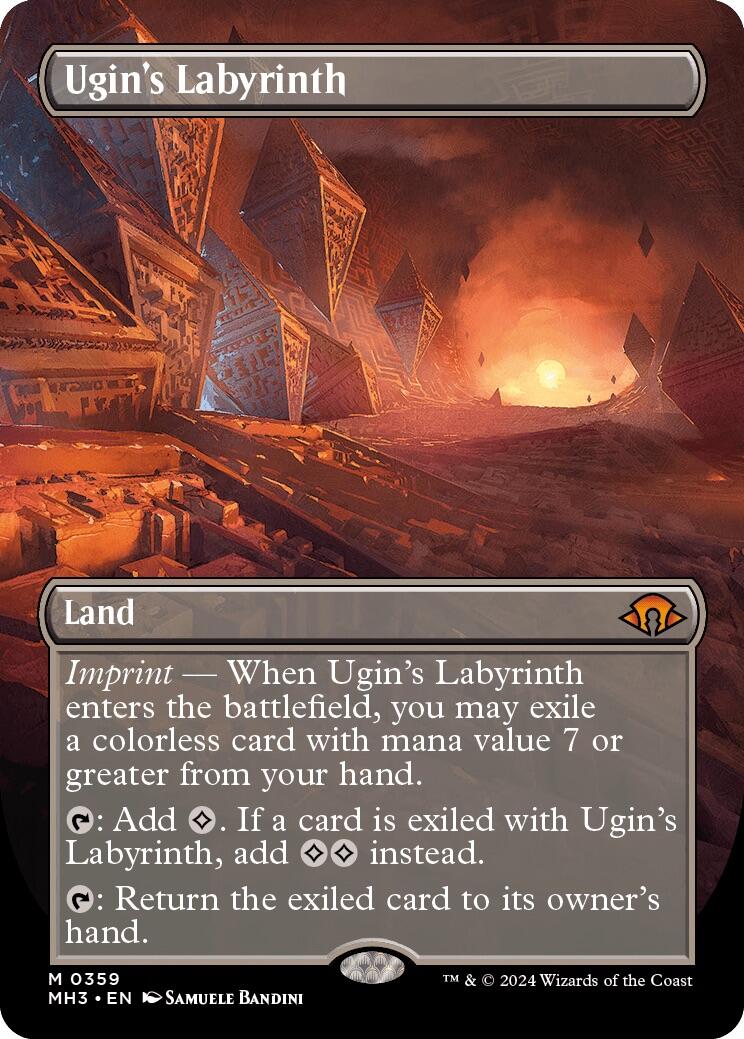 Ugin's Labyrinth (Borderless) MH3 - 359