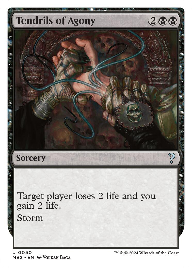 Tendrils of Agony (White Border) MB2 - 50