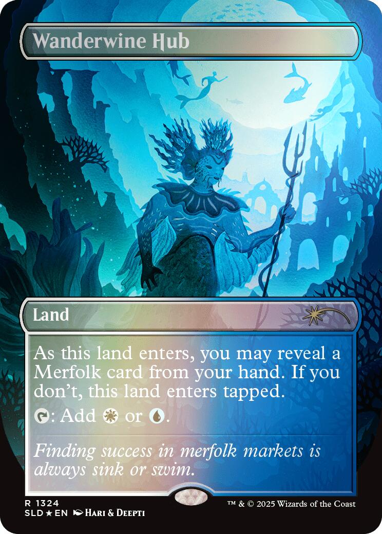 Wanderwine Hub (Rainbow Foil) SLD - 1324