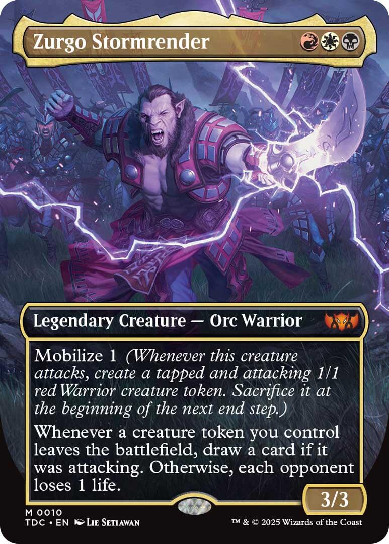 Zurgo Stormrender (Borderless) TDC - 10