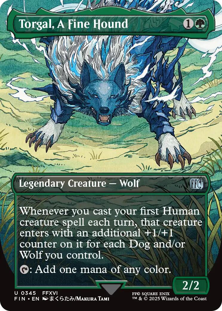 Torgal, A Fine Hound (Borderless) FIN - 345