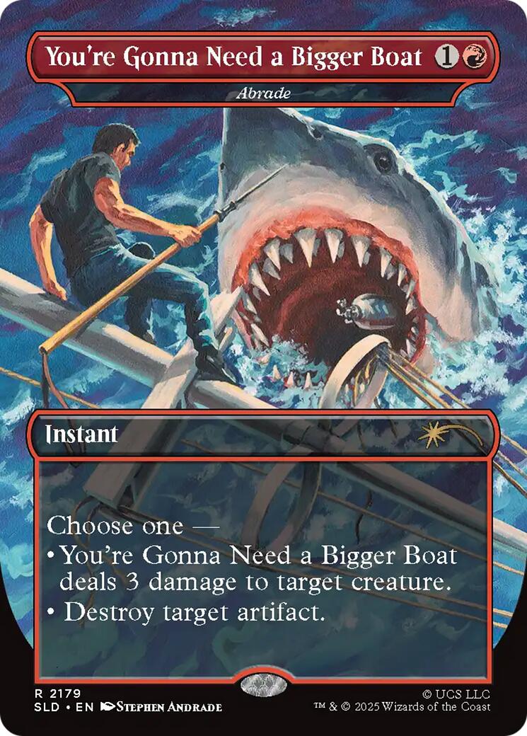 You're Gonna Need a Bigger Boat - Abrade SLD - 2179