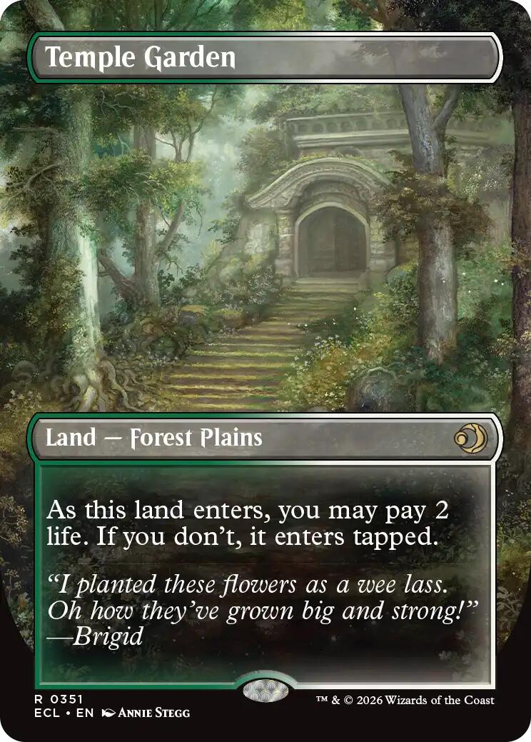 Temple Garden (Borderless) ECL - 351