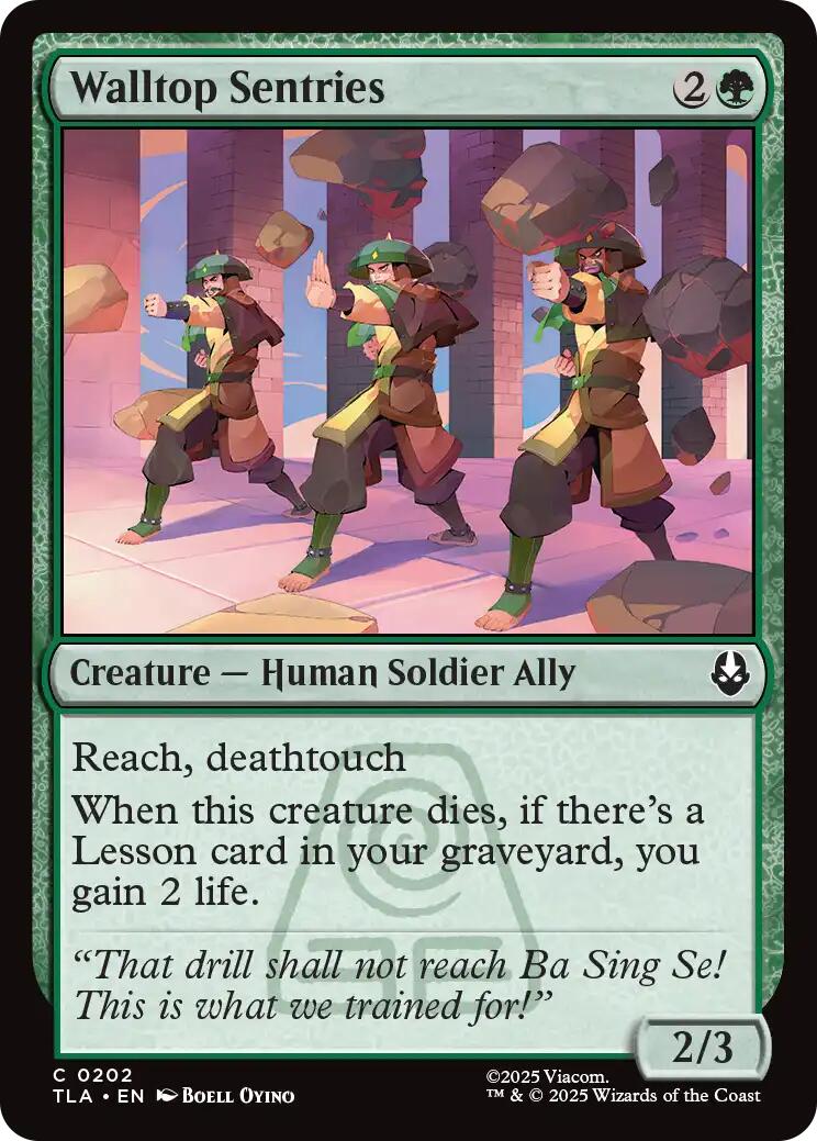 Walltop Sentries TLA - 202