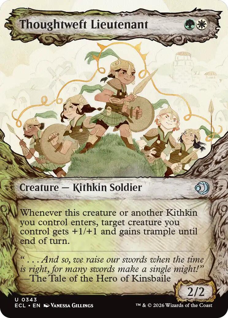 Thoughtweft Lieutenant (Showcase) ECL - 343
