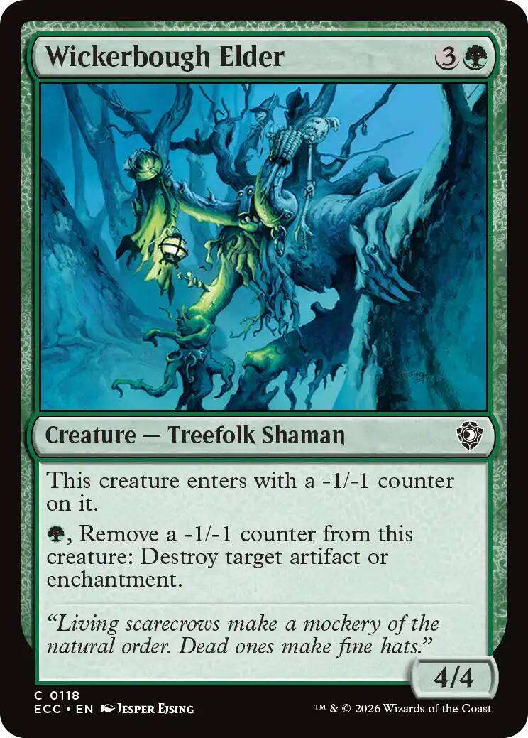 Wickerbough Elder ECC - 118