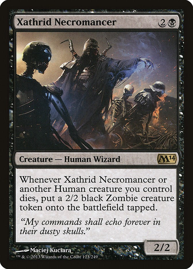 Xathrid Necromancer M14 - 123