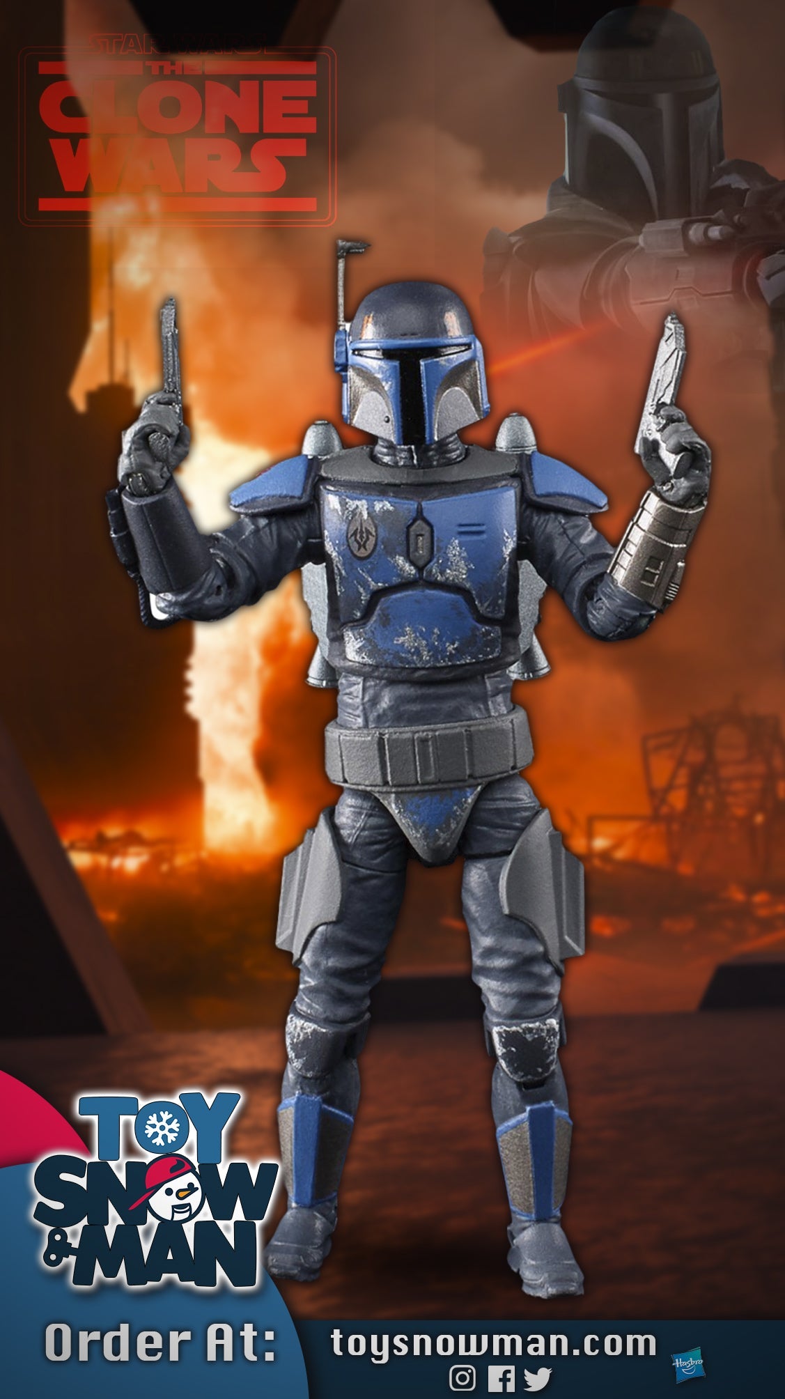 Star Wars The Vintage Collection Mandalorian Death Watch Airborne Trooper