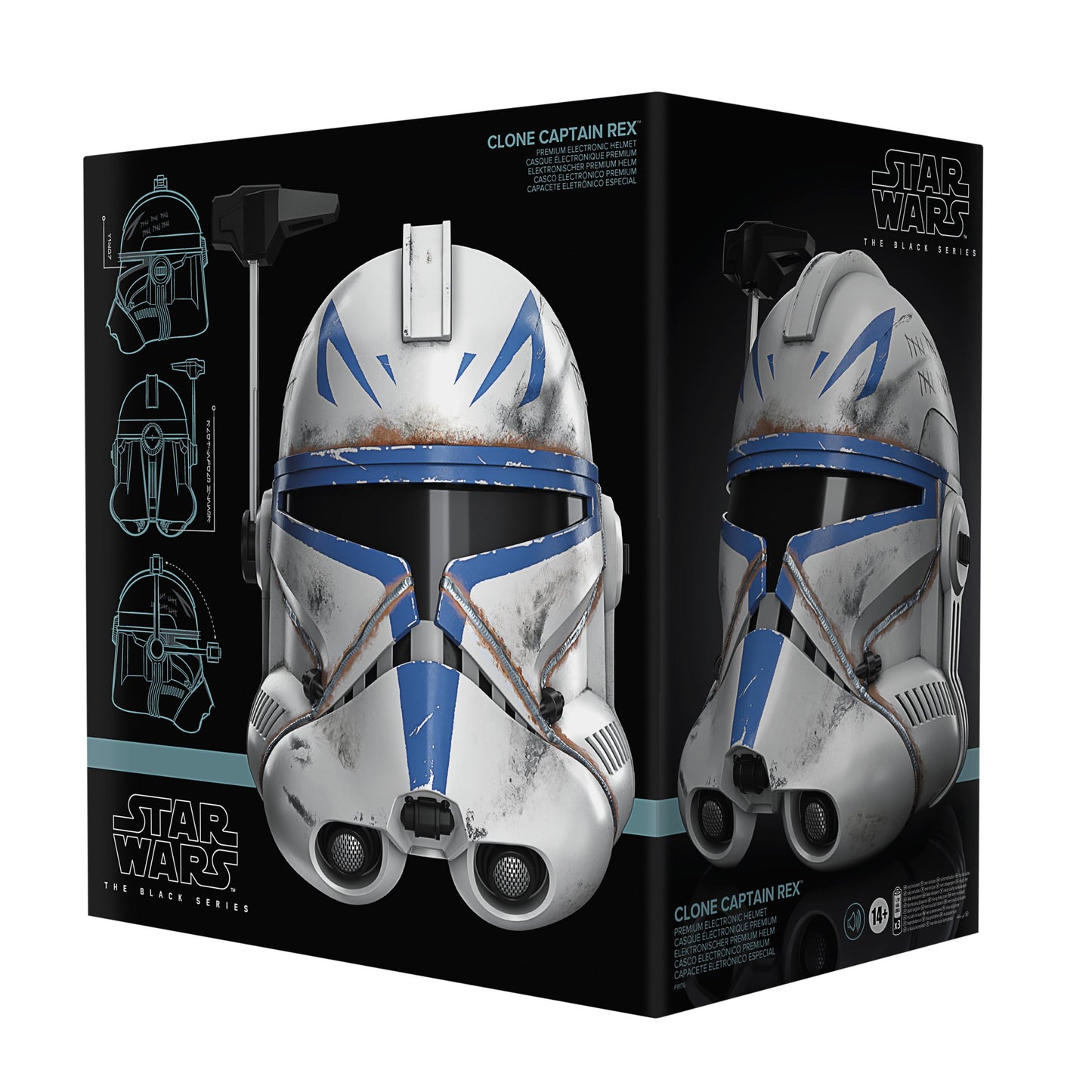Star Wars The Black Series - Captain Rex Helmet