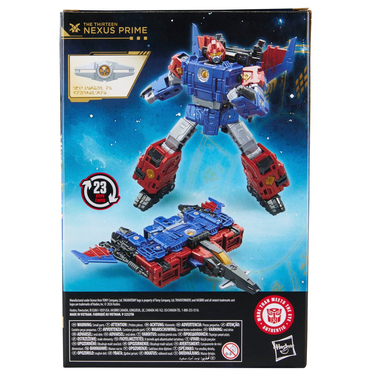 Transformers Age of the Primes Voyager Class The Thirteen Nexus Prime