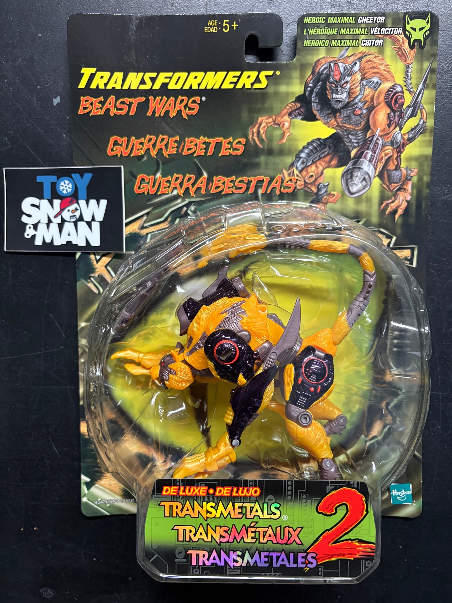 Transformers Beast Wars Deluxe Transmetals 2 Cheetor