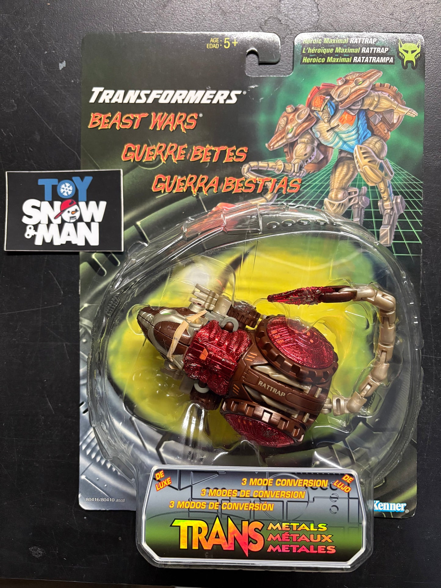 Transformers Beast Wars Deluxe Transmetals Rattrap