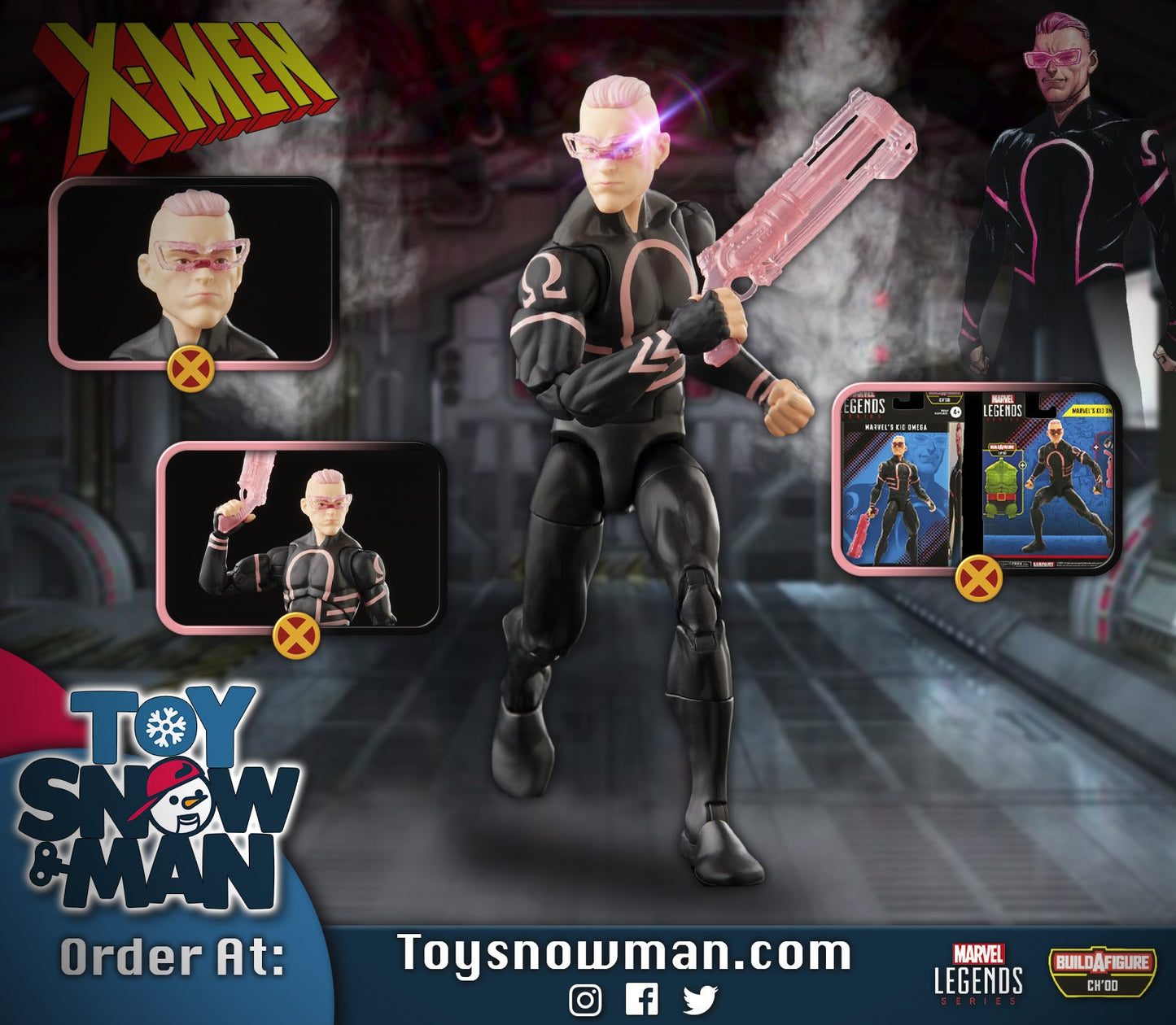 X-Men Marvel Legends - Ch'od BAF Wave SET