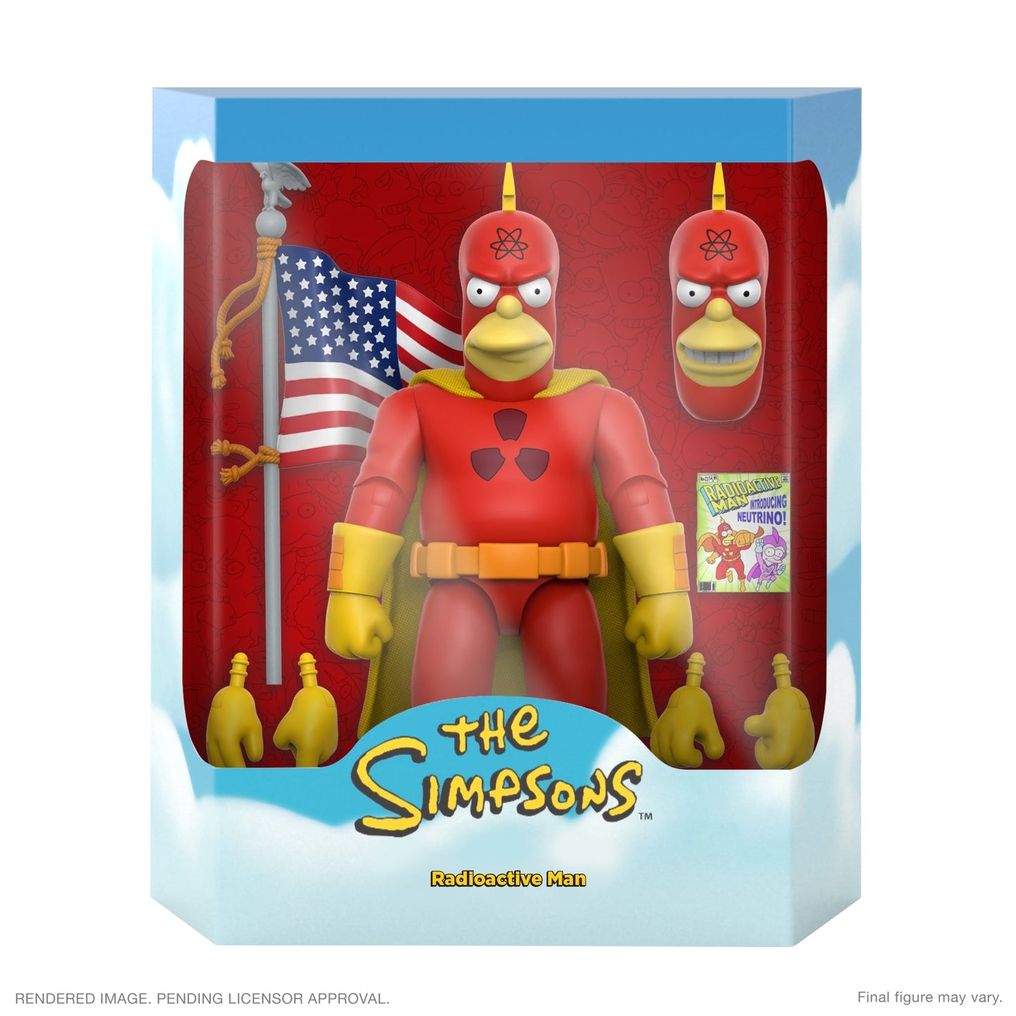 ULTIMATES THE SIMPSONS WAVE 4 RADIOACTIVE MAN