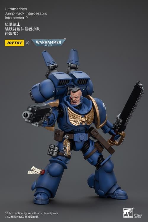 Warhammer 40K - Ultramarines - Jump Pack Intercessors Intercessor 2 - 1/18 Scale Action Figure
