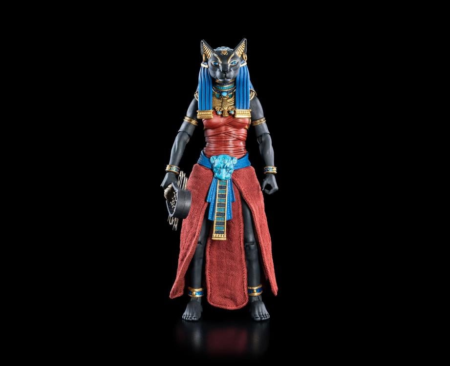 Mythic Legions - 2025 Retailer Wave - Figura Obscura - Bastet (Black and Red Ver.)