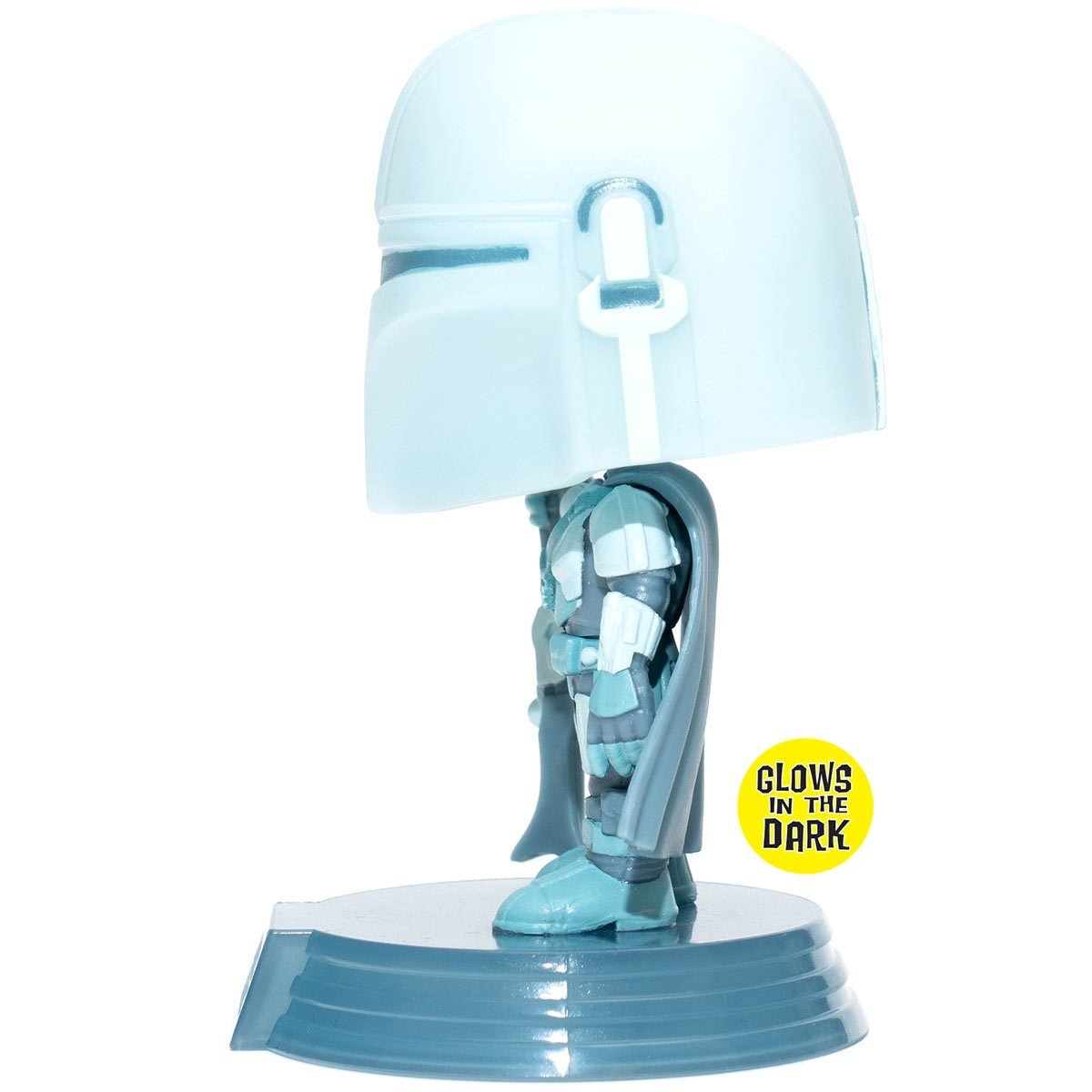 Star Wars: The Mandalorian Hologram Glow-in-the-Dark Pop! Vinyl Figure - Exclusive