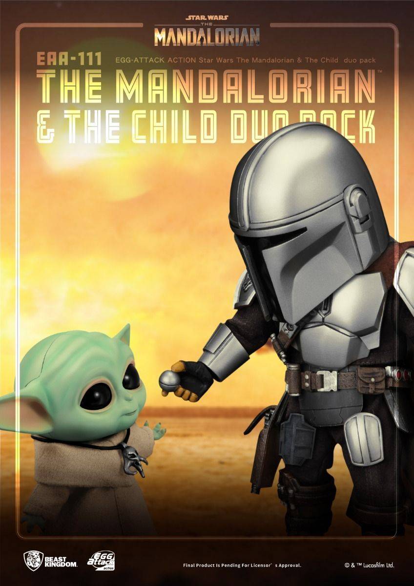 The Mandalorian & The Child duo pack - Egg Attack - Star Wars