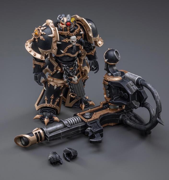Warhammer 40K- Black Legion - Havocs Marine 02 - lascannon