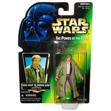 Star Wars Power of the Force Han Solo in Endor Gear