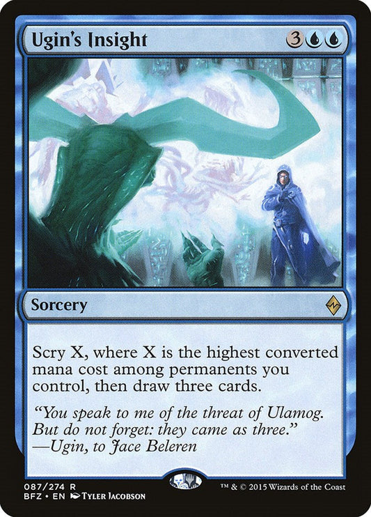 Ugin's Insight BFZ - 87
