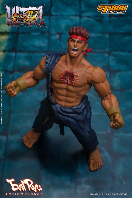 storm collectibles Ultra Street Fighter IV Evil Ryu 1/12 Scale Figure