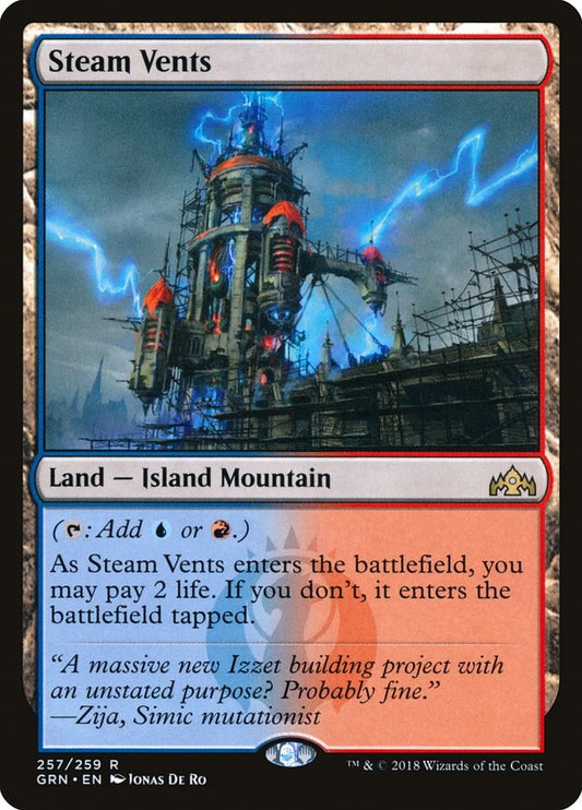 Steam Vents GRN - 257