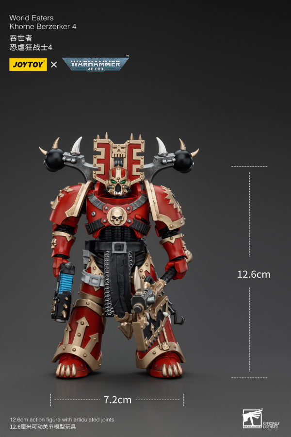 Warhammer 40K - World Eaters - Khorne Berzerker (Ver. 4)