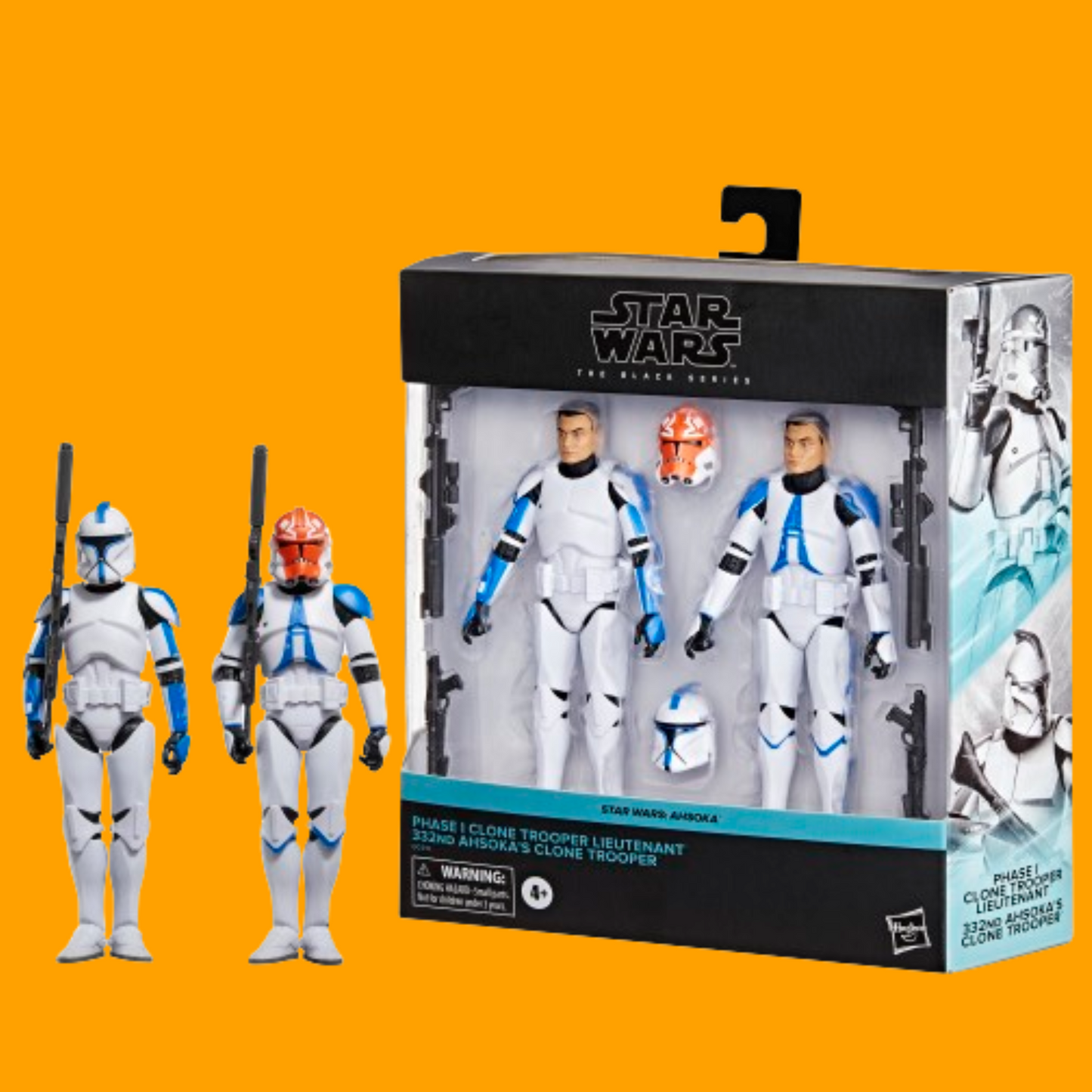 Star Wars The Black Series Clone Trooper Lieutenant & 332nd Ahsoka's Clone Trooper