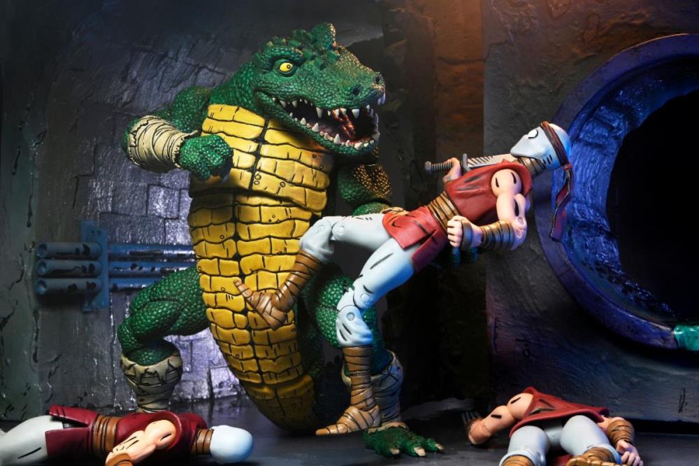 Teenage Mutant Ninja Turtles Leatherhead (Mirage Comics) Deluxe Action Figure