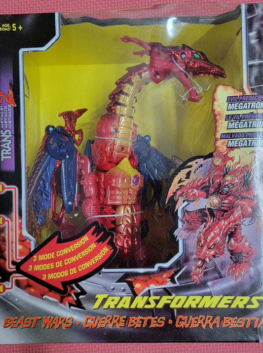 Vintage Transformers Beast Wars Transmetal 2 Megatron