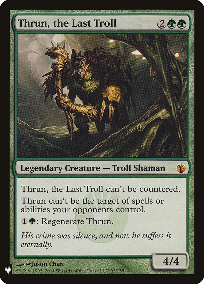 Thrun, the Last Troll LIST - 92