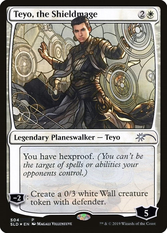 Teyo, the Shieldmage (Stained Glass) SLD - 504