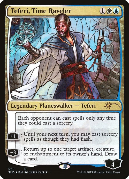 Teferi, Time Raveler (Stained Glass) SLD - 526