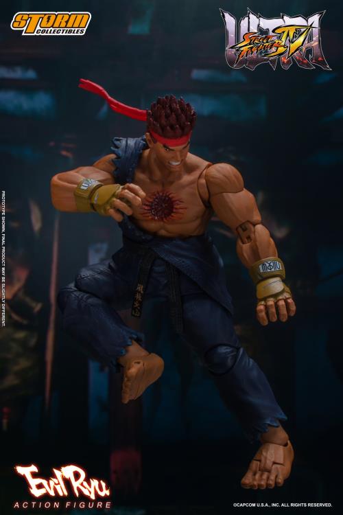 storm collectibles Ultra Street Fighter IV Evil Ryu 1/12 Scale Figure
