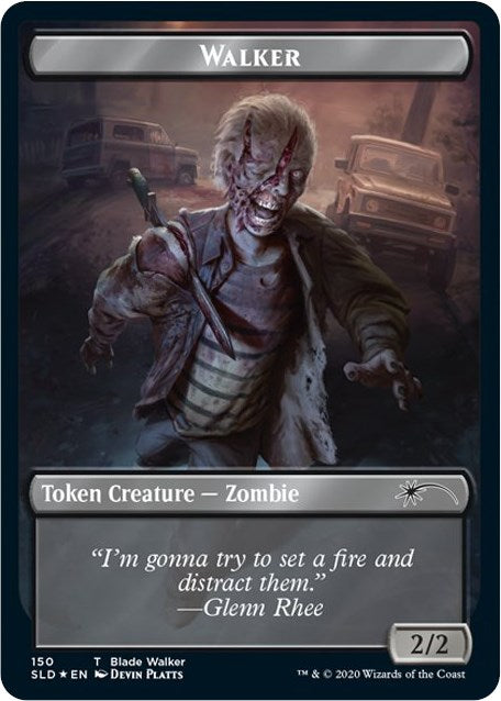 Walker (Blade Walker // Winslow) Double-sided Token SLD - 150 // 151