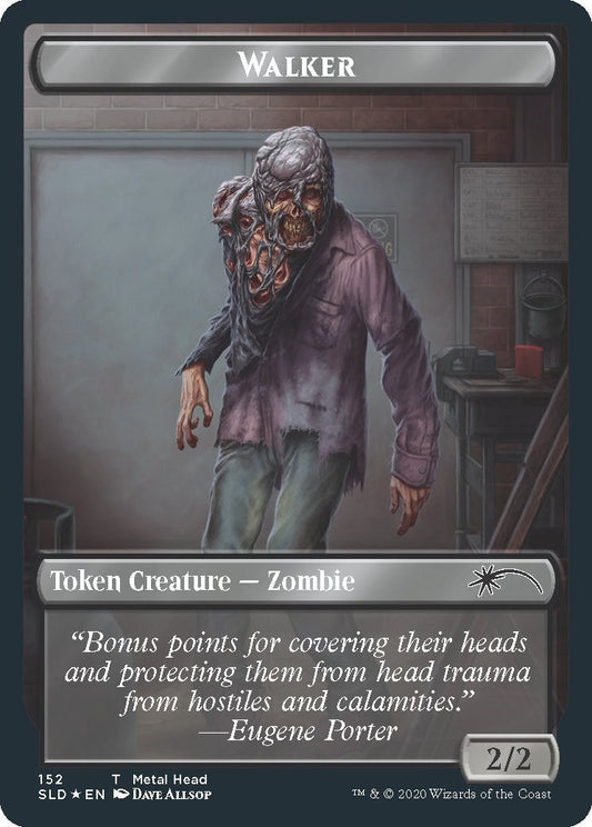 Walker (Metal Head // Treasure) Double-sided Token SLD - 152 // 153