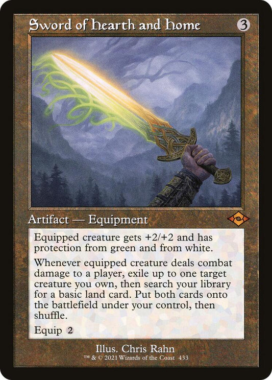 Sword of Hearth and Home (Retro Frame) MH2 - 433