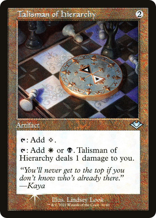 Talisman of Hierarchy (Retro Frame) MH1 - 36