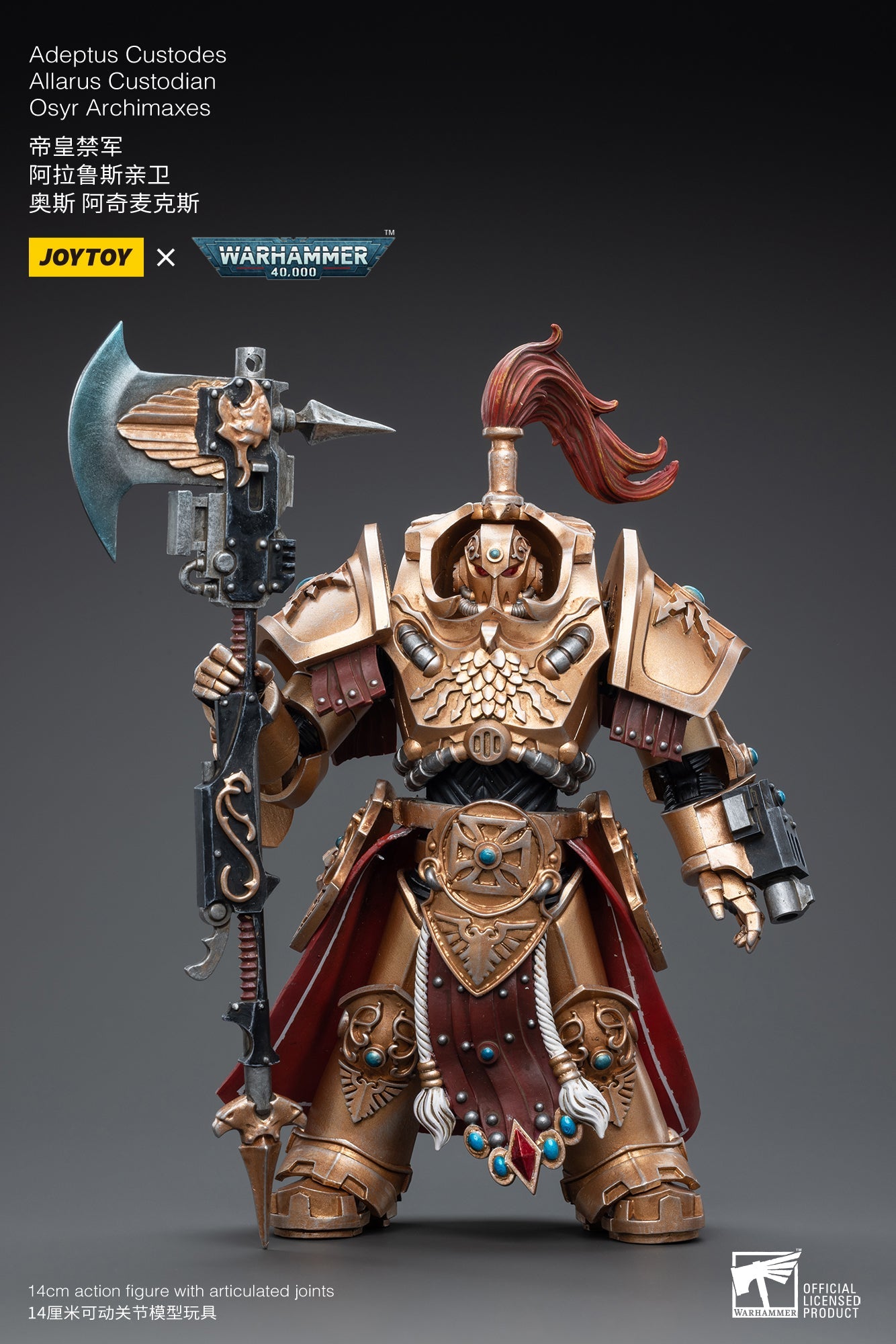 Warhammer 40k - Adeptus Custodes - Shield-Captain - Allarus Terminator - Osyr Archimaxes