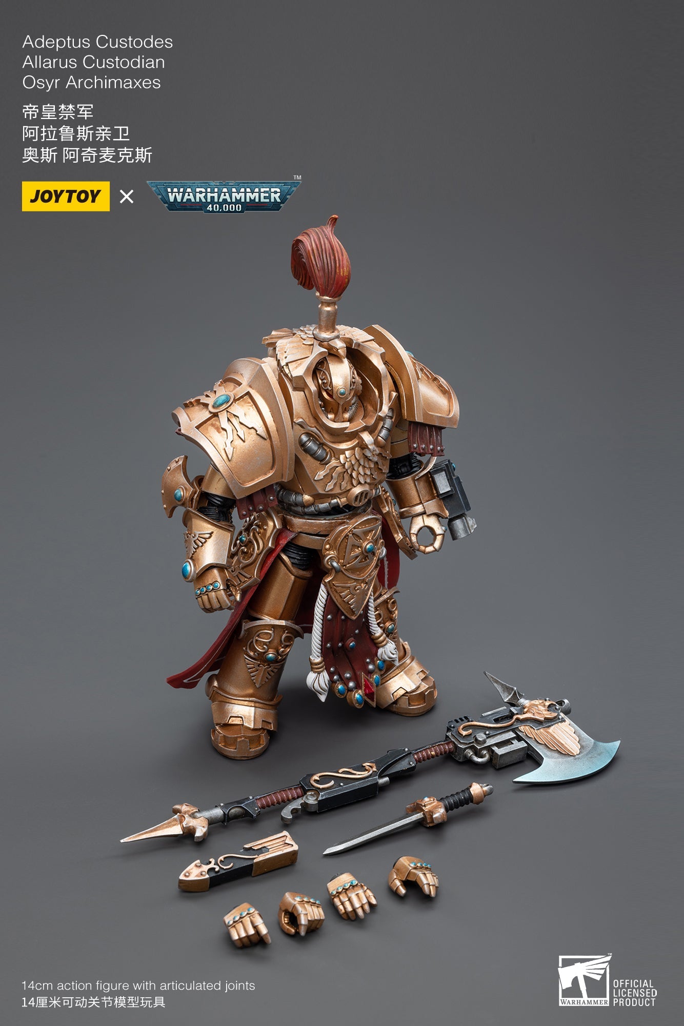 Warhammer 40k - Adeptus Custodes - Shield-Captain - Allarus Terminator - Osyr Archimaxes