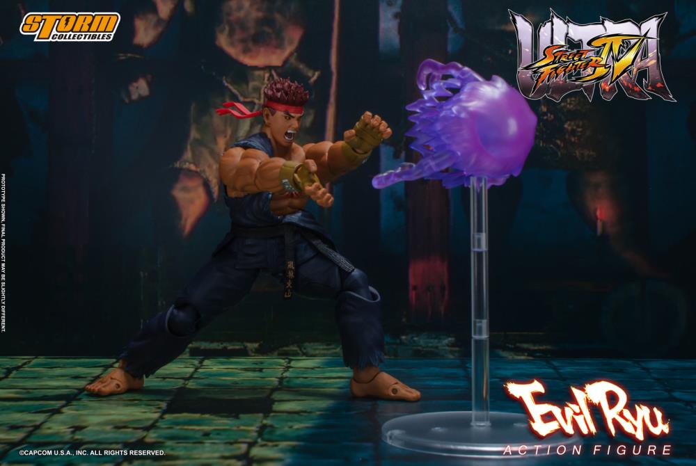 storm collectibles Ultra Street Fighter IV Evil Ryu 1/12 Scale Figure